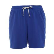Ralph Lauren Blå Strand Boxershorts: badkläder Blue, Herr