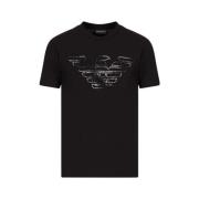 Emporio Armani Grundläggande T-shirt Black, Herr