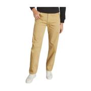 M.C.Overalls Straight Trousers Brown, Herr