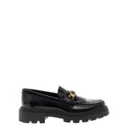 Tod's Svarta platta skor Black, Dam