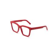 Retrosuperfuture Glasses Red, Unisex