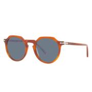 Persol Vintage Geometriska Solglasögon Brown, Unisex