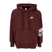 Nike Sportkläder Fleece Full-Zip Hoodie Brown, Dam