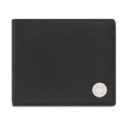 Versace Bifold plånbok med logotyp Black, Herr