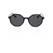 Vogue Solglasögon med oregelbunden form Black, Dam