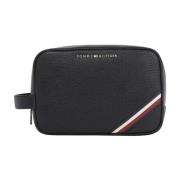 Tommy Hilfiger Svart Herr Toalettväska Black, Herr