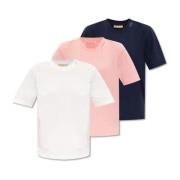 Marni T-shirt 3-pack Multicolor, Dam