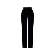 Saint Laurent Slim-fit byxor Black, Dam