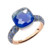 Pomellato Klassisk Nudo Ring - Blå Topas, Blå Safir, Lapis Lazuli Blue...