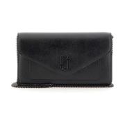 Marc Jacobs Svarta Läder Saffiano Plånböcker Black, Dam