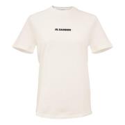 Jil Sander Exklusivt bomullst-shirt från JIL Sander+ kollektionen Whit...