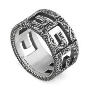 Gucci Ybc551918001 - 925 sterlingsilver - G cube ring i åldrat sterlin...