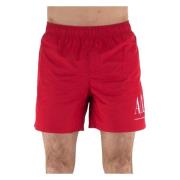 Armani Exchange Casual Shorts Red, Herr