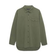 Anine Bing Sloan Skjorta - Army Green Green, Dam