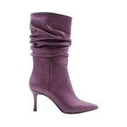 Enzo Di Martino Heeled Boots Purple, Dam