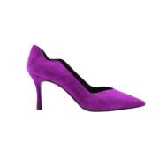 Enzo Di Martino Pumps Purple, Dam