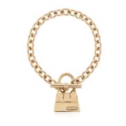 Jacquemus Armband med charm Yellow, Dam