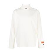 Heron Preston Vit Logo Rollneck T-shirt White, Herr