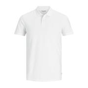 Jack & Jones Kortärmad Polo Tröja White, Herr