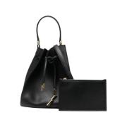 Lanvin Svarta Väskor - Stiliga och Trendiga Black, Dam