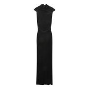 Saint Laurent Svarta klänningar för kvinnor Black, Dam