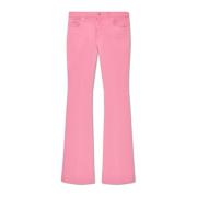 Dsquared2 Flare jeans Pink, Dam