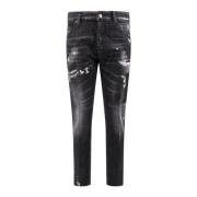 Dsquared2 Grå Jeans med knappstängning Gray, Herr