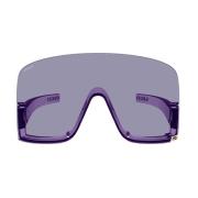 Gucci Rosa lila solglasögon för kvinnor Purple, Dam