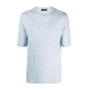 Lardini T-Shirts Blue, Herr