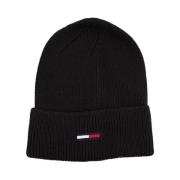 Tommy Jeans Beanies Black, Dam