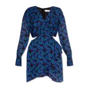 IRO ‘Nudica’ klänning med blommotiv Blue, Dam