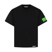 Dsquared2 Svarta T-shirts och Polos Black, Herr