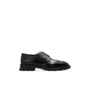 Alexander McQueen Derby skor Black, Herr