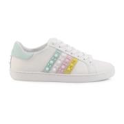Guess Studded Platform Sneakers White, Dam