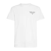 Tommy Jeans Herr Essential Grafisk T-shirt White, Herr
