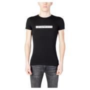Emporio Armani Herr Crew Neck T-Shirt Black, Herr