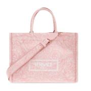 Versace ‘Athena’ shopper väska Pink, Dam
