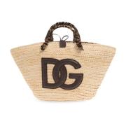 Dolce & Gabbana Medium Kendra shopper väska Beige, Dam