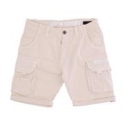 Alpha Industries Casual Shorts White, Herr