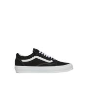 Vans Canvas Sneakers med Mocka Tå Black, Dam