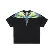 Marcelo Burlon Icon Wings Bomull T-shirt Black, Herr