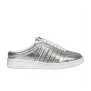 Dsquared2 Silver Sneakers för Kvinnor Gray, Dam