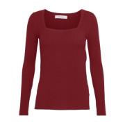 Max Mara Bruna Sweaters för Easywear Stil Brown, Dam