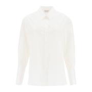 Alexander McQueen Vit Bomullsskjorta för Kvinnor White, Dam