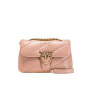 Pinko Cross Body Bags Pink, Dam