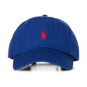 Polo Ralph Lauren Blå Polo Hatt med Justerbar Rem Blue, Dam