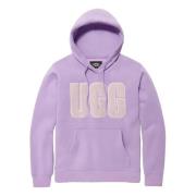 UGG Lila Rey Logo Hoodies Purple, Dam