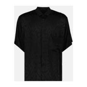 Saint Laurent Silkes Oversize Skjorta Black, Herr