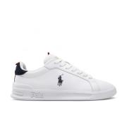 Ralph Lauren Heritage Court II Tricolor Sneakers White, Herr