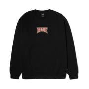 HUF Huvlös Sweatshirt Black, Herr